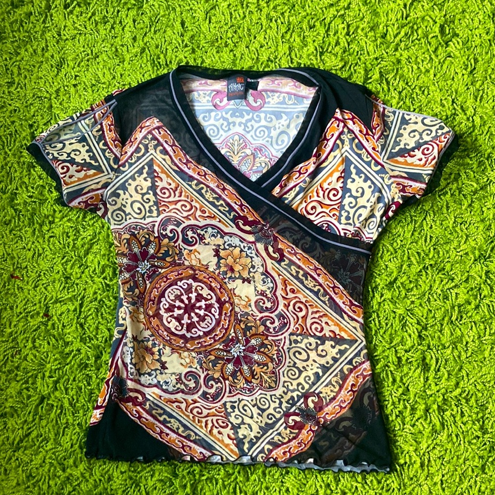 Vintage Boho Top Excellent Condition